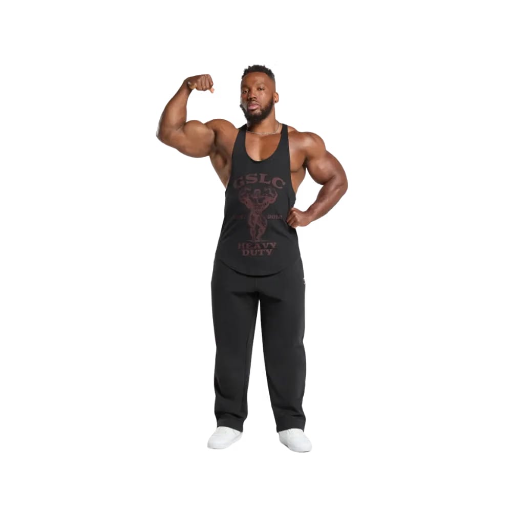 Gymshark Heavy Duty Stringer Slim Fit Black