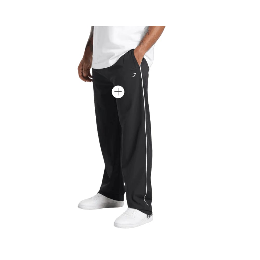 Gymshark Contrast Straight Leg Pant Black