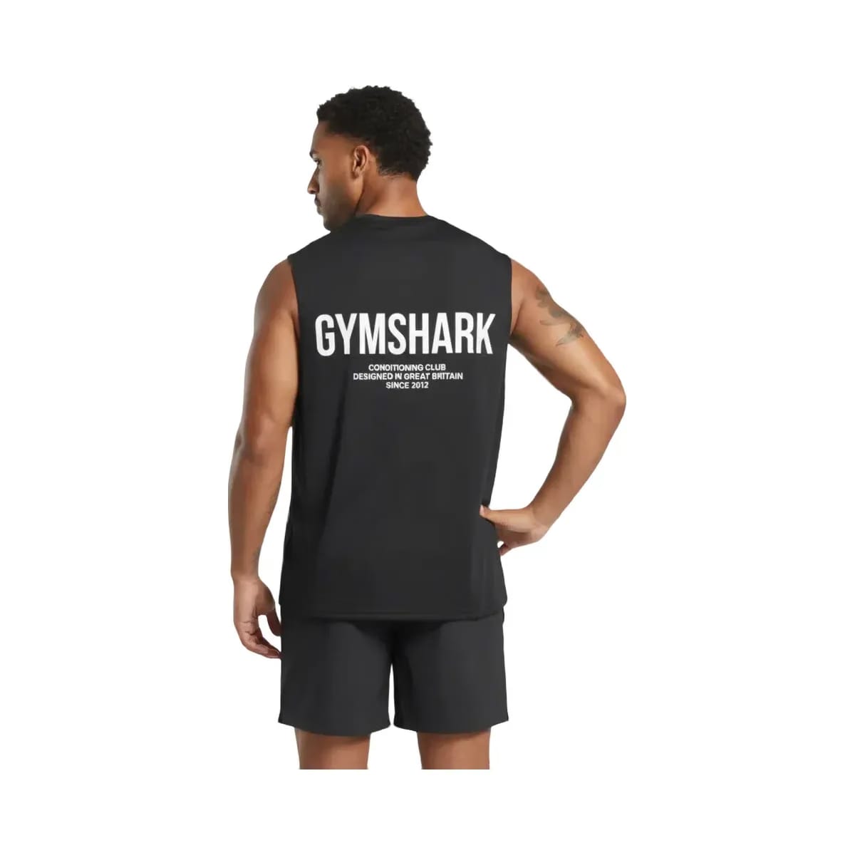 Gymshark Conditioning Club Tank Oversized Fit Black