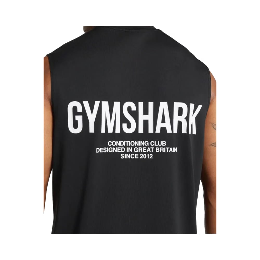 Gymshark Conditioning Club Tank Oversized Fit Black