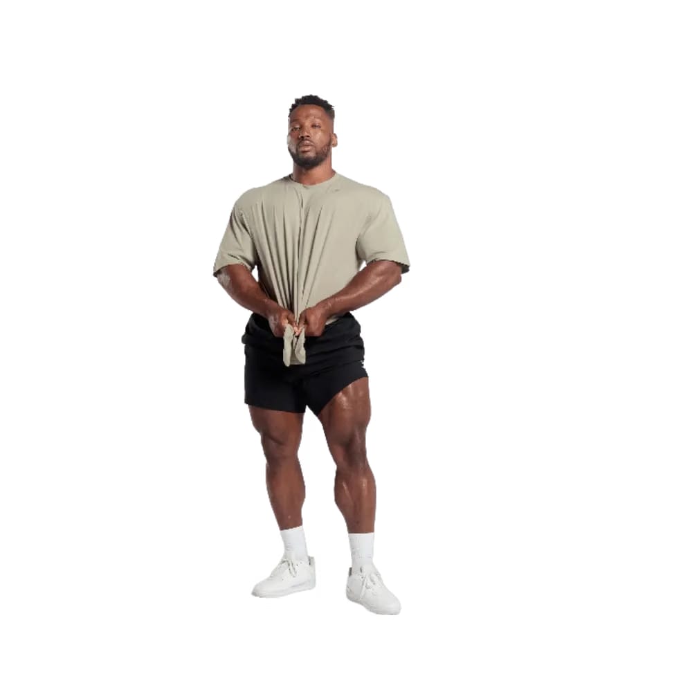 Gymshark Power T-Shirt Oversized Fit Ecru Brown