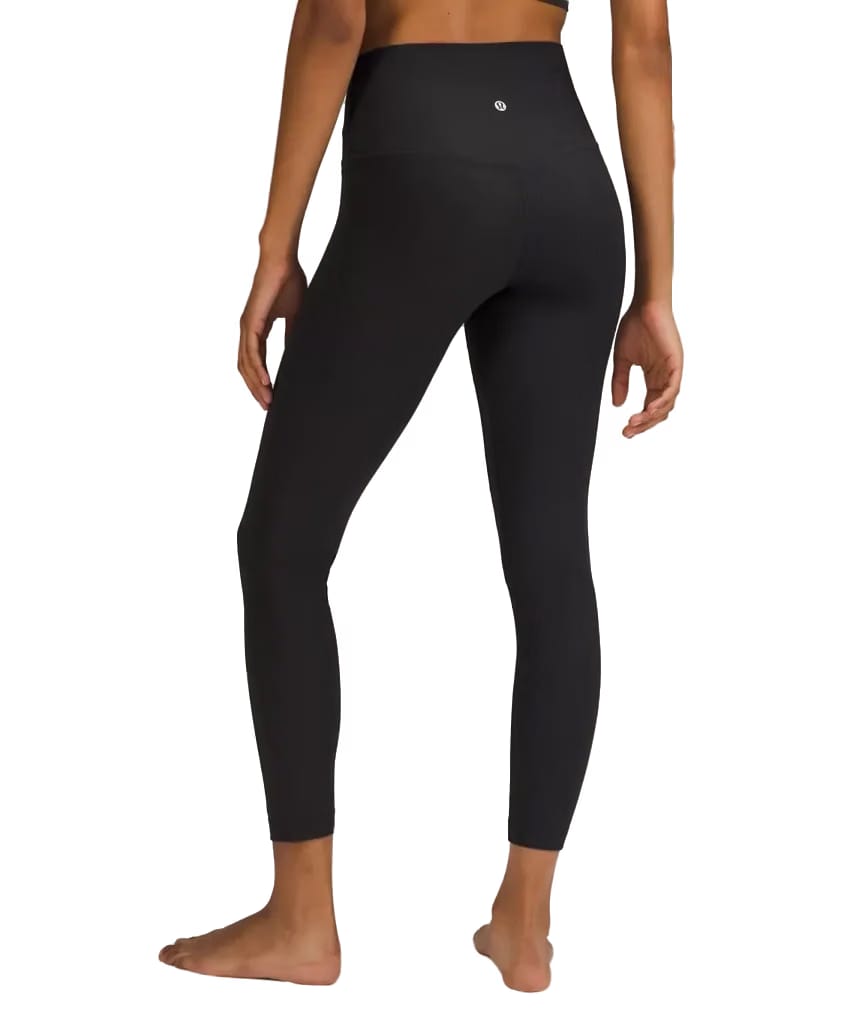 Lululemon Align™ High-Rise Ribbed Pant 25" Black