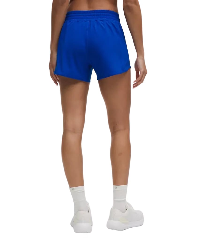 Lululemon Hotty Hot High-Rise Lined Short 4" Magenta Smoke