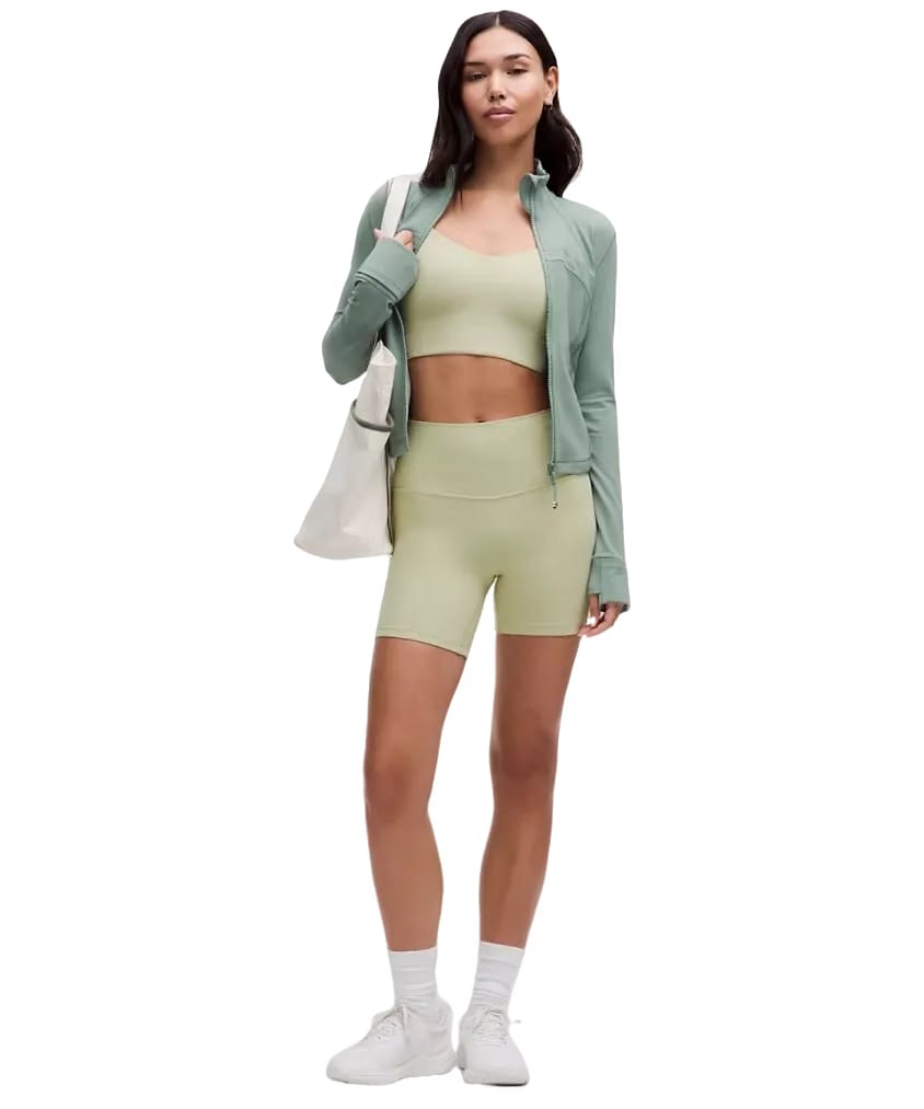 Lululemon Define Cropped Jacket Nulu Crater Blue