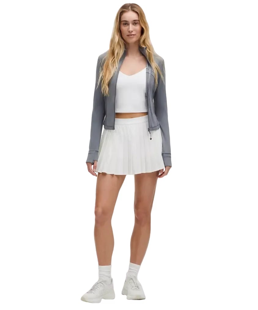 Lululemon Define Cropped Jacket Nulu Solar Grey