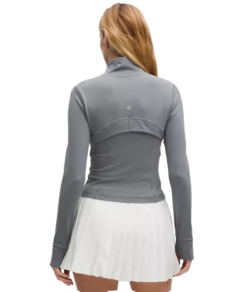 Lululemon Define Cropped Jacket Nulu Solar Grey