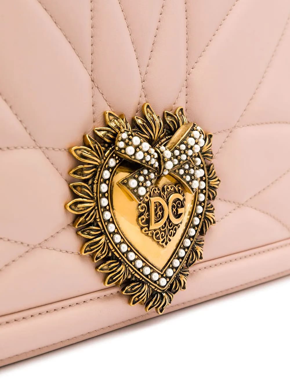 large Devotion quilted shoulder bag