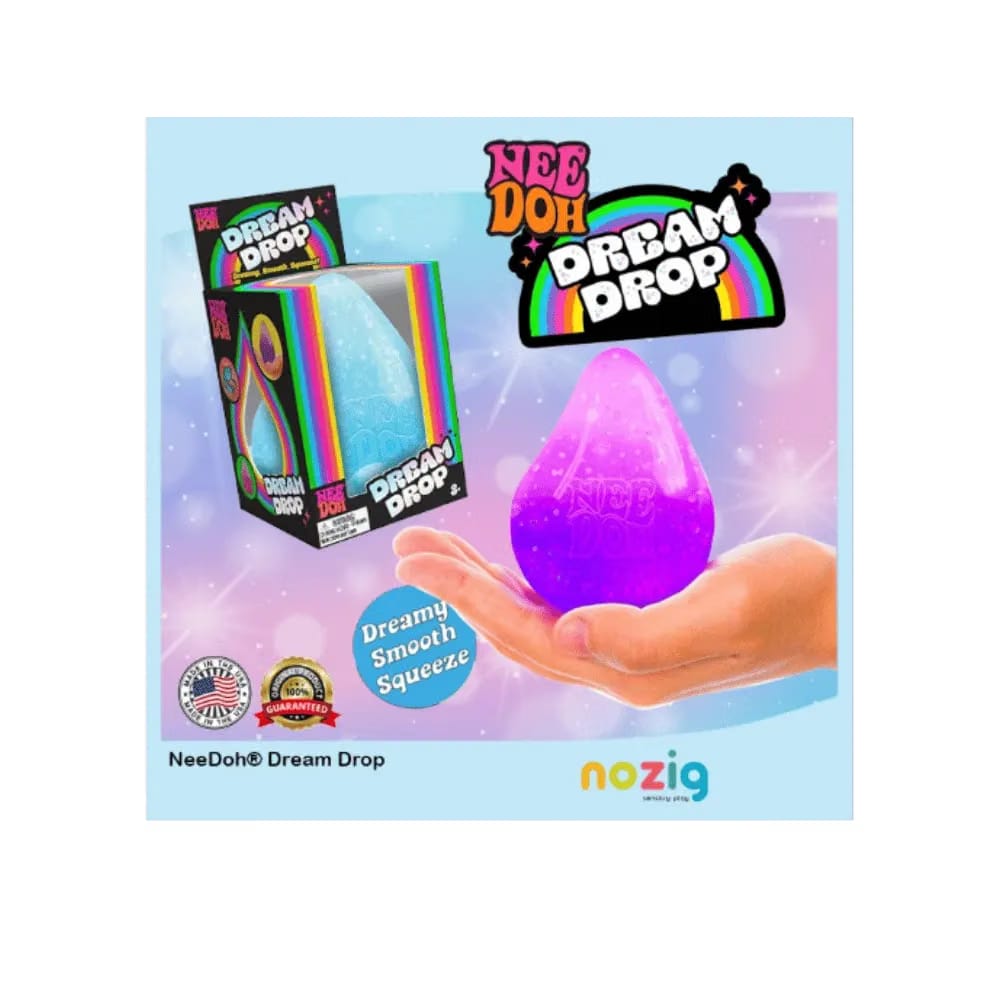 NeeDoh Dream Drop Squishy Fidget Toy Pink