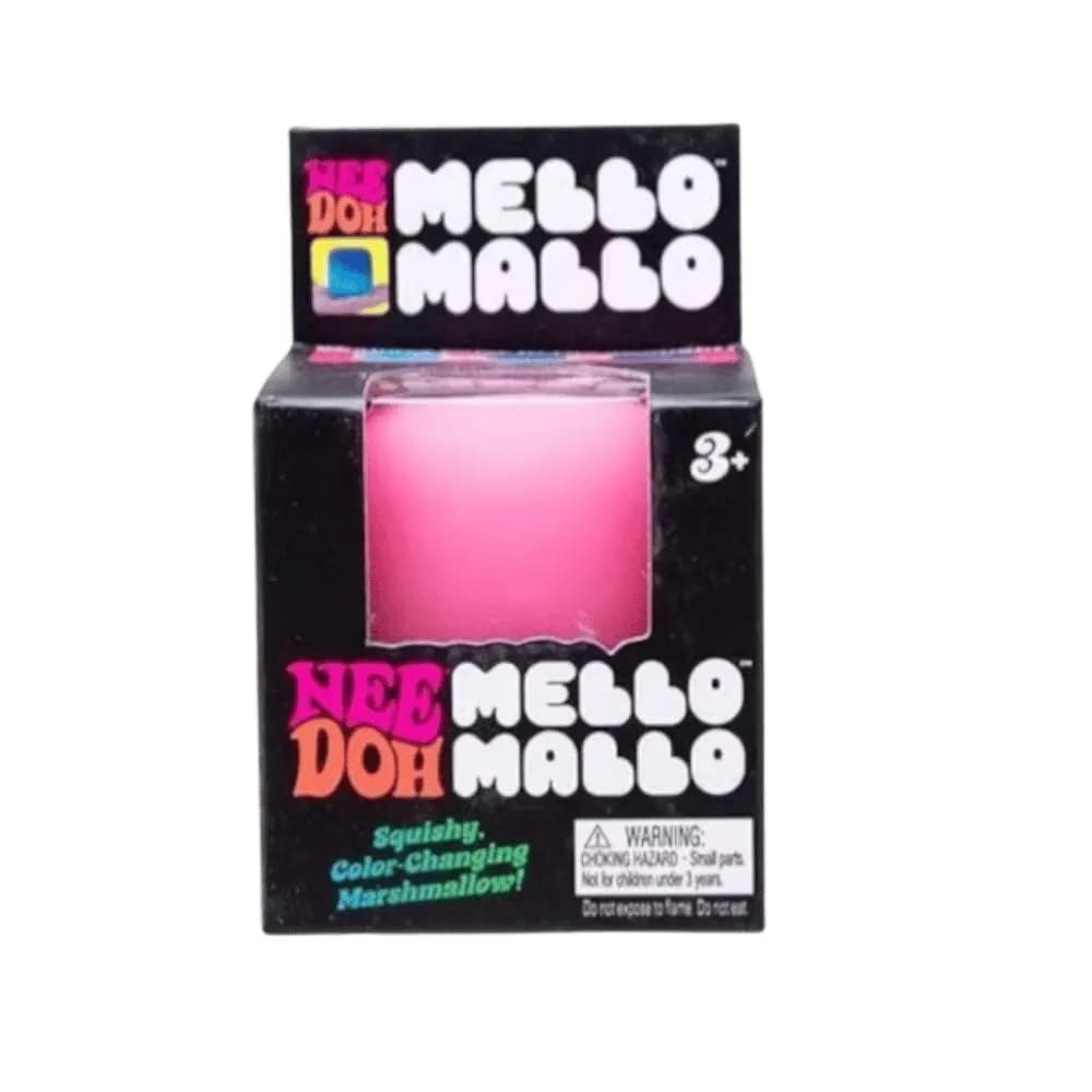 NeeDoh Mello Mallo Squishy Fidget Toy Pink