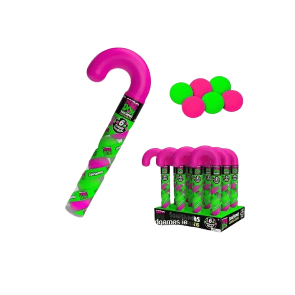 NeeDoh Squishmas Cool Cane Squishy Fidget Toy