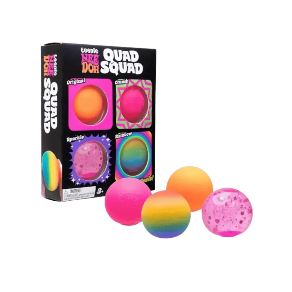 NeeDoh Teenie Quad Squad Squishy Fidget Toy