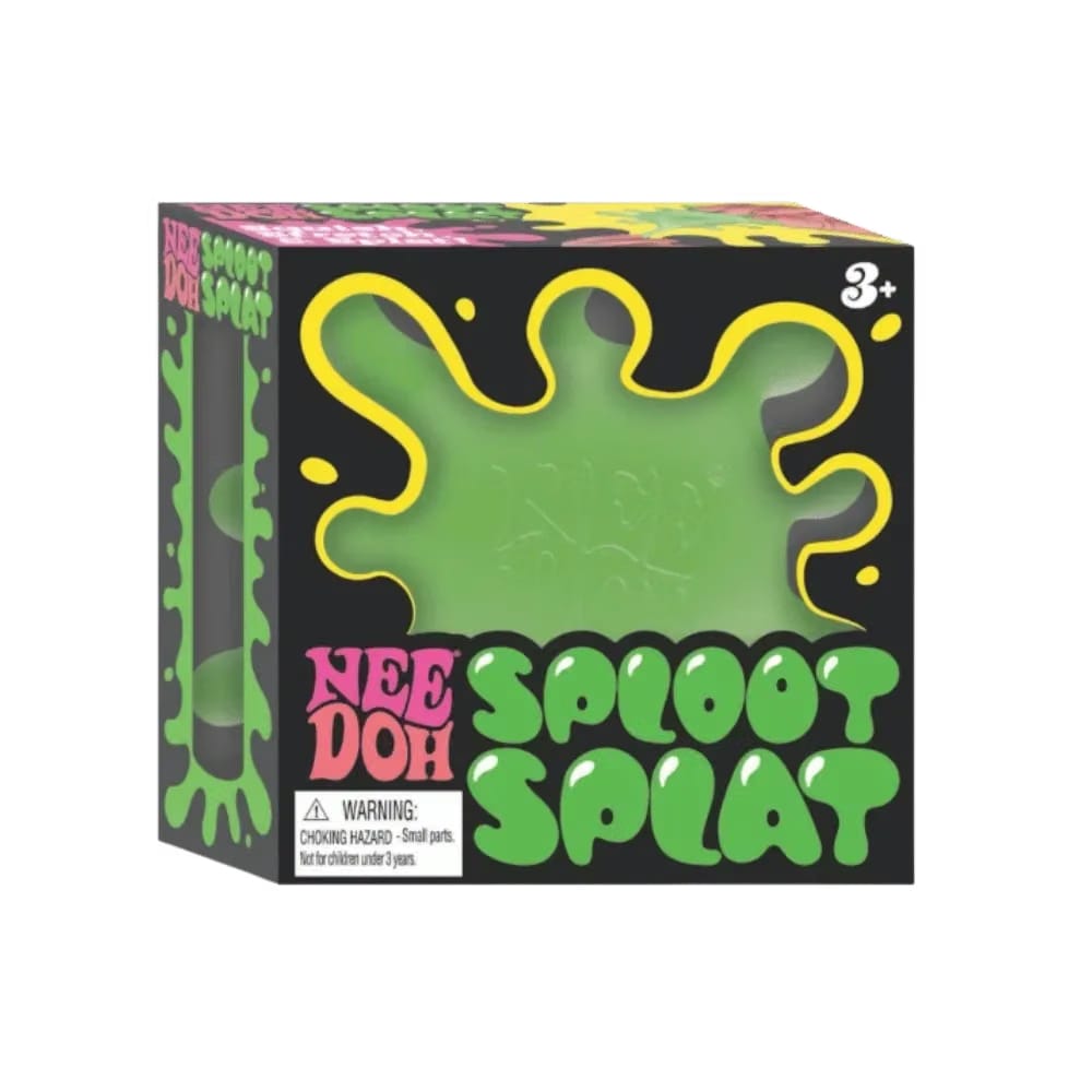 NeeDoh SplootSplat Squishy Fidget Toy Green