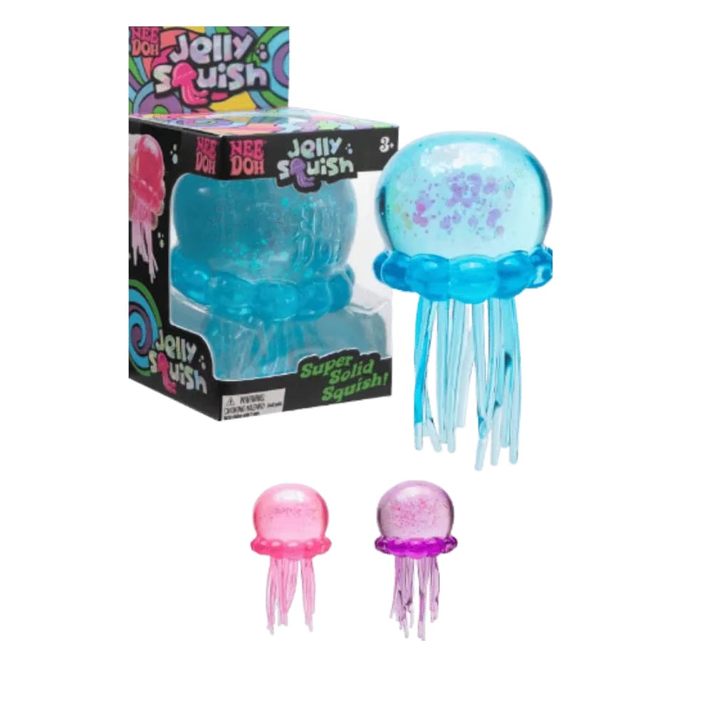 NeeDoh JellySquish Squishy Fidget Toy Pink