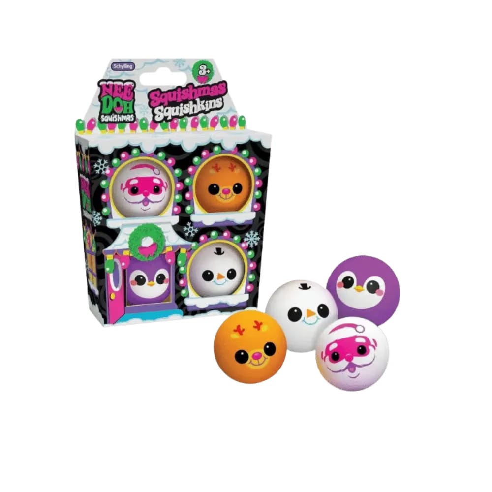 NeeDoh Squishmas Squishkins Squishy Fidget Toy