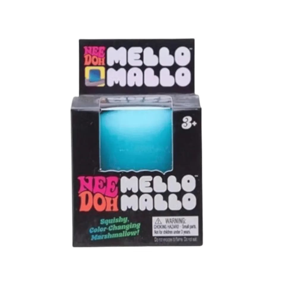 NeeDoh Mello Mallo Squishy Fidget Toy Blue