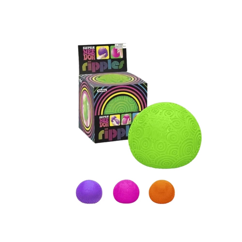 NeeDoh Super Ripples Fidget Ball Green