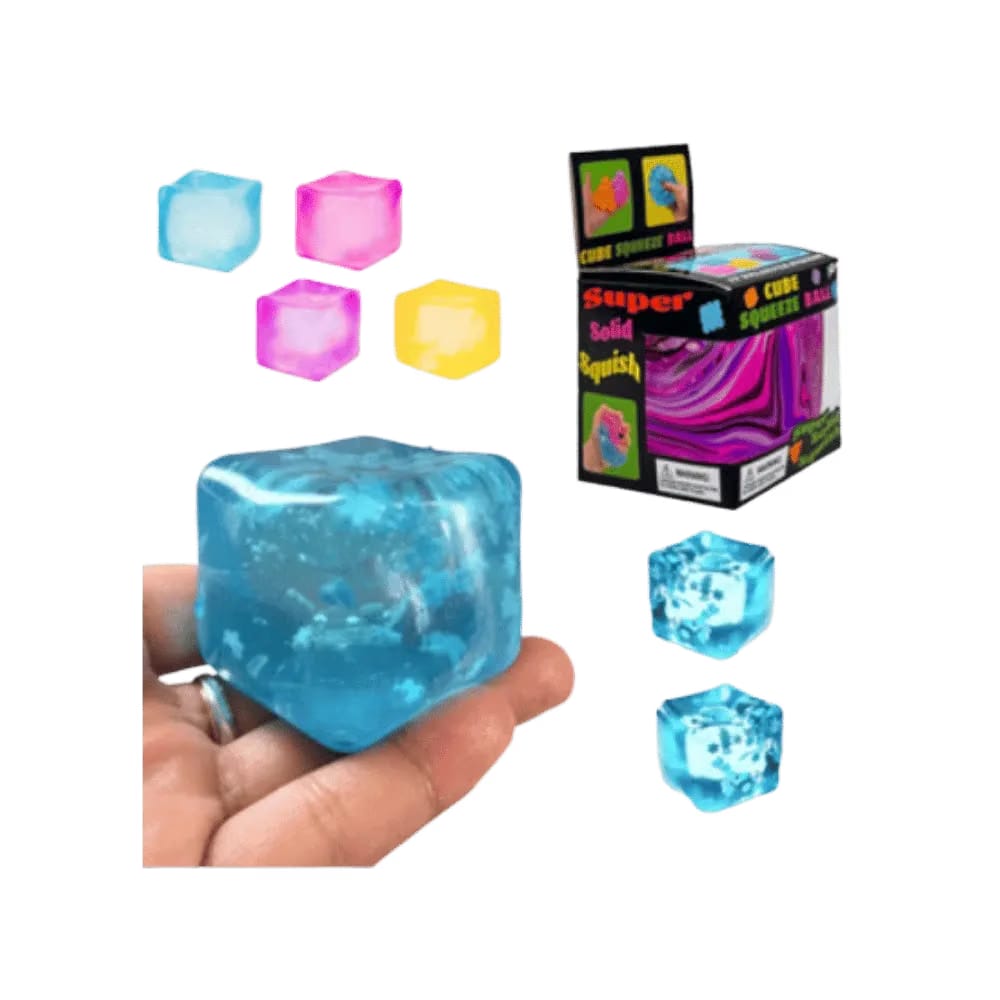 NeeDoh Nice Ice Baby Squishy Fidget Toy Blue
