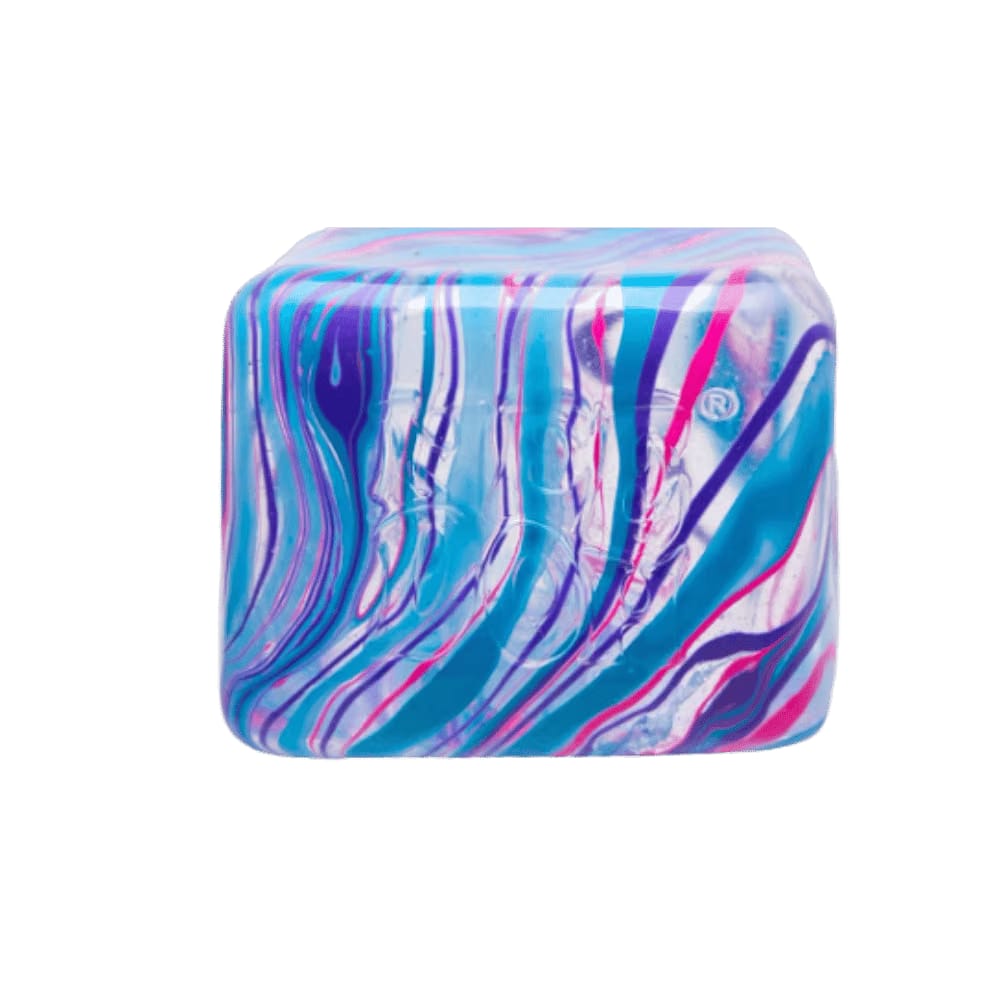 NeeDoh Jumbo Swirl Nice Berg Squishy Fidget Toy Blue