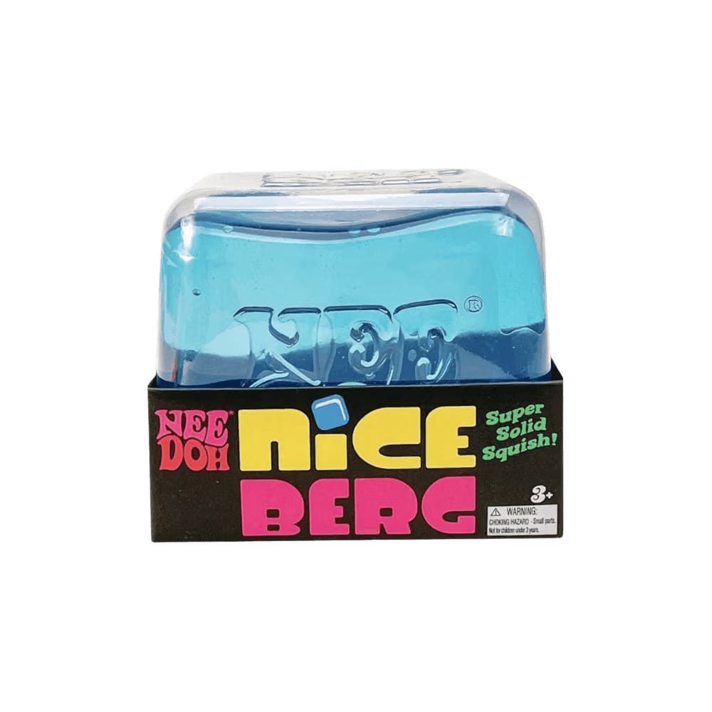 NeeDoh Nice Berg Squishy Fidget Toy Blue