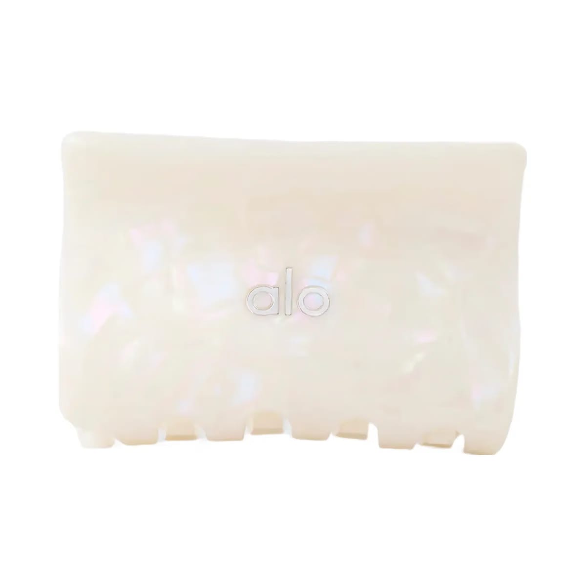 Alo Effortless Claw Clip - White Pearl