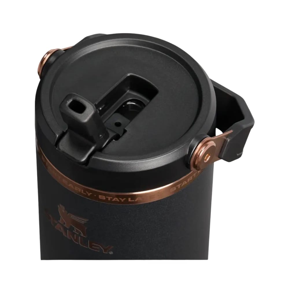 The Messi x Stanley IceFlow™ Flip Straw Tumbler 30 OZ 'Messi GOAT Black'