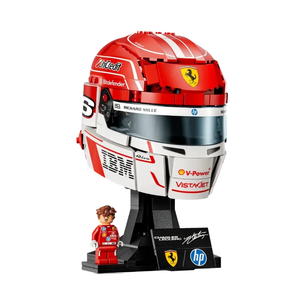 Lego Scuderia Ferrari HP Charles Leclerc Helmet