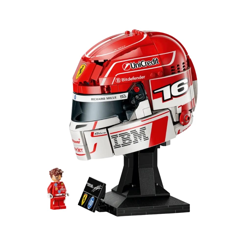 Lego Scuderia Ferrari HP Charles Leclerc Helmet