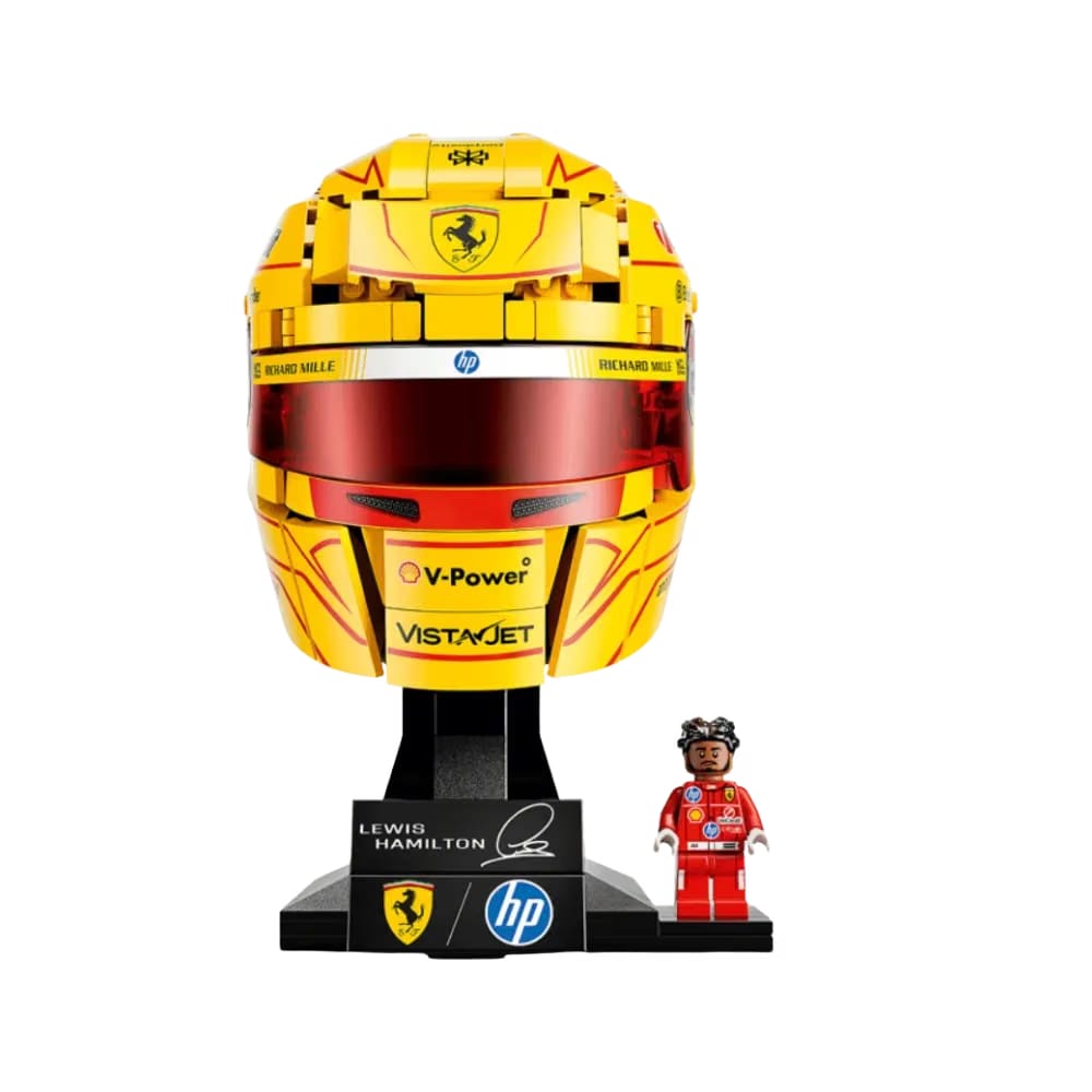 Lego Scuderia Ferrari HP Lewis Hamilton Helmet