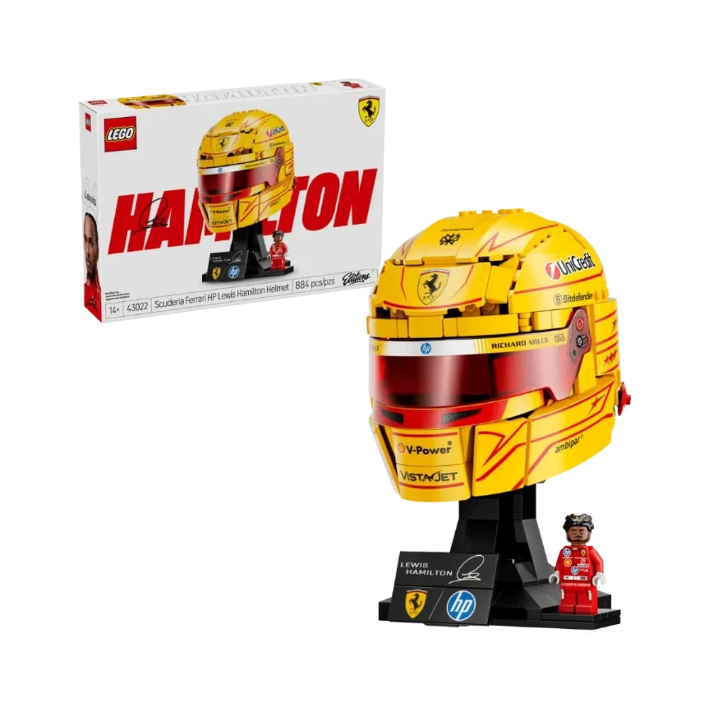 Lego Scuderia Ferrari HP Lewis Hamilton Helmet