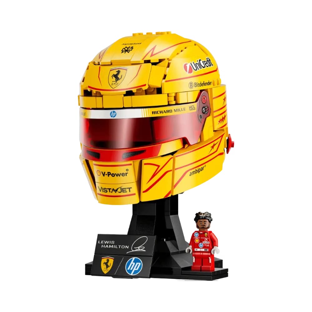 Lego Scuderia Ferrari HP Lewis Hamilton Helmet