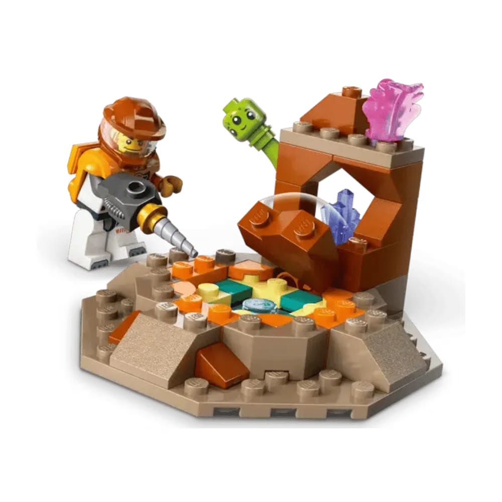 Lego Space Base and Rocket Launchpad