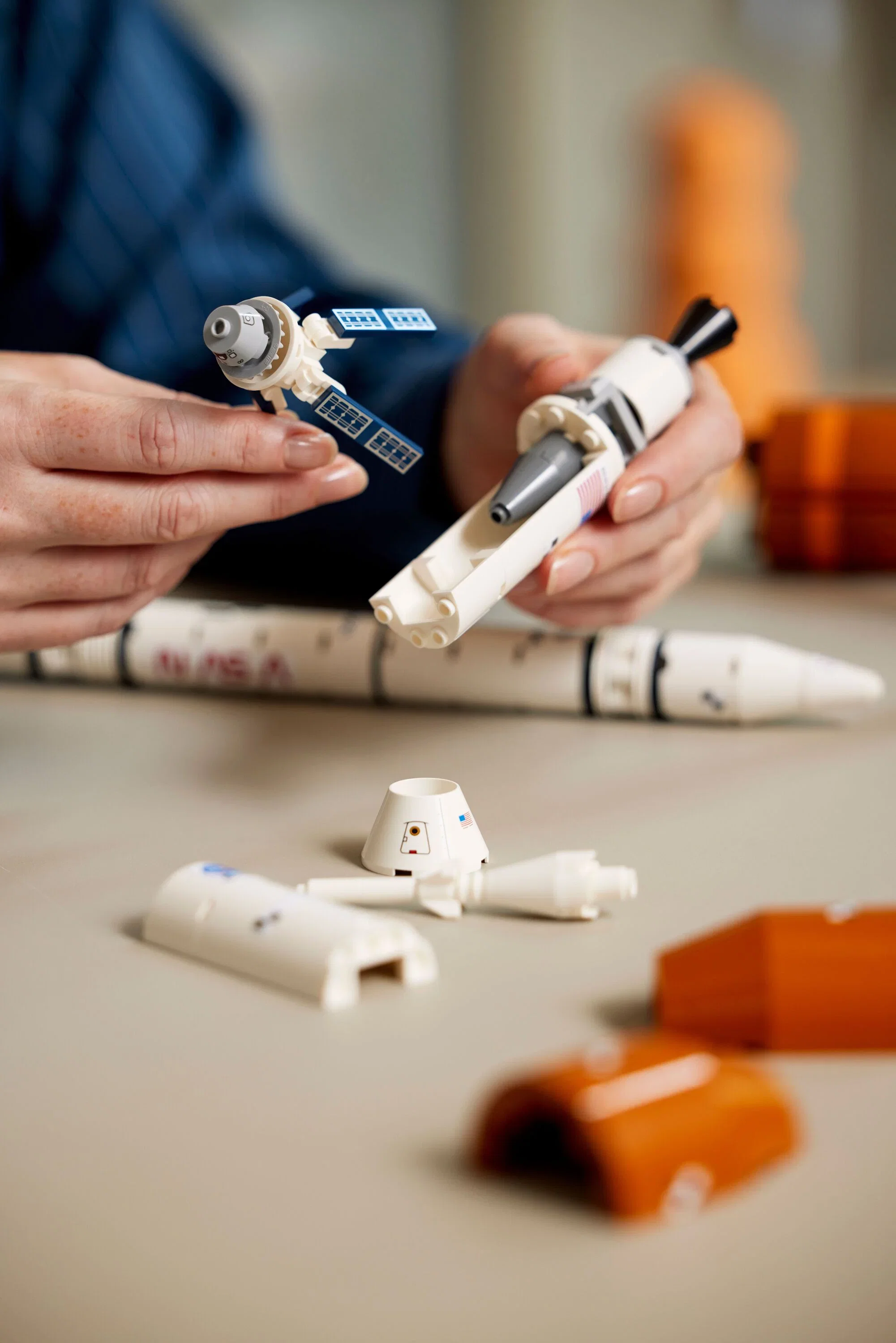 Lego NASA Artemis Space Launch System