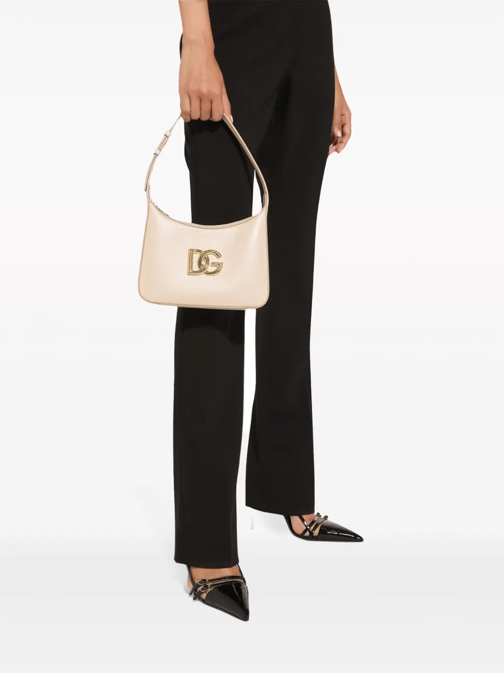 Spalla logo-plaque tote bag