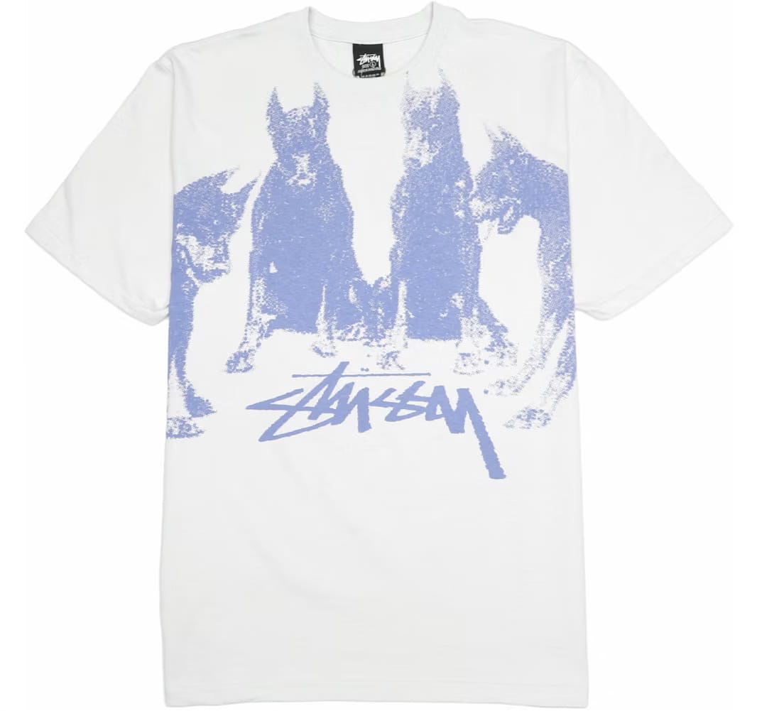Stussy Doberman T-Shirt Fog