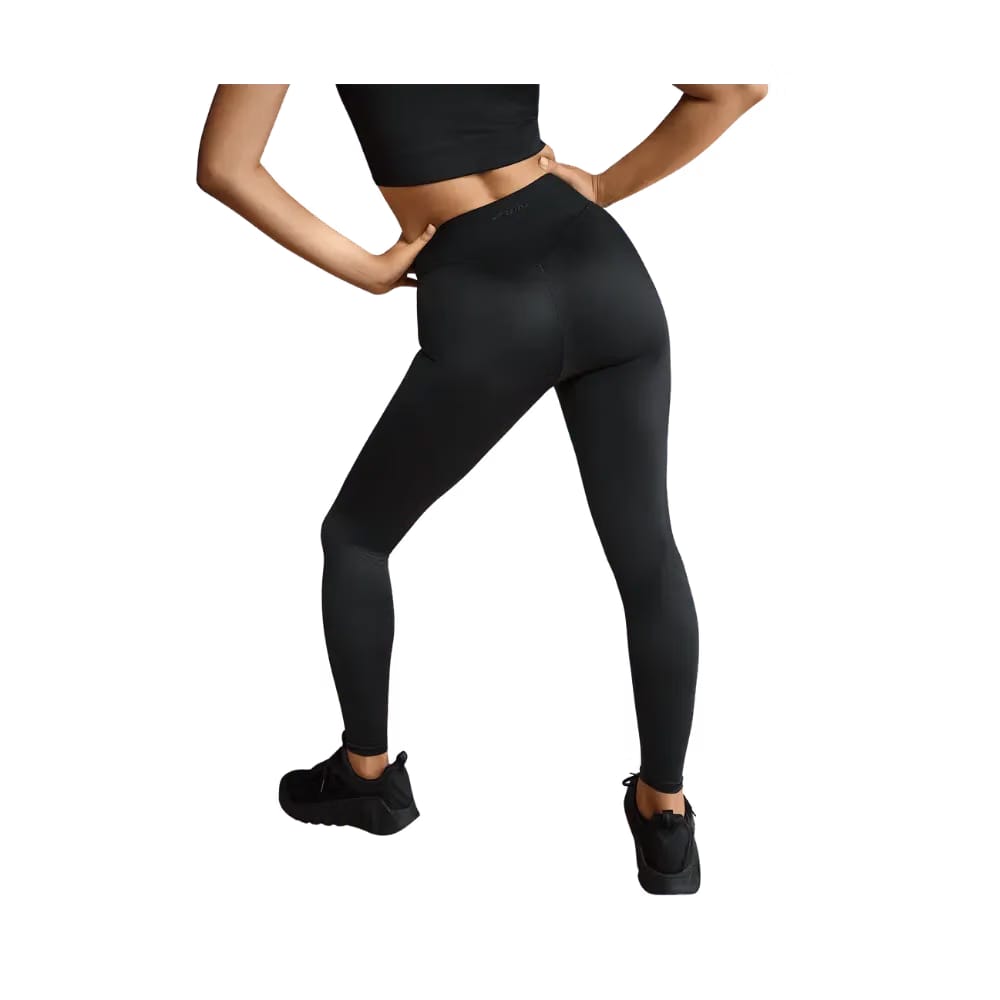 Nike x Skims Shine Women's High-Waisted Bonded 26" Leggings Obsidian