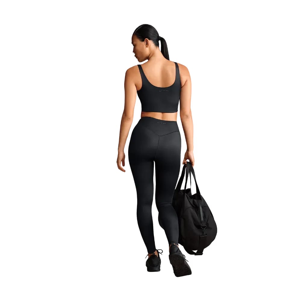 Nike x Skims Shine Women's Scoop-Neck Bra Top Obsedian
