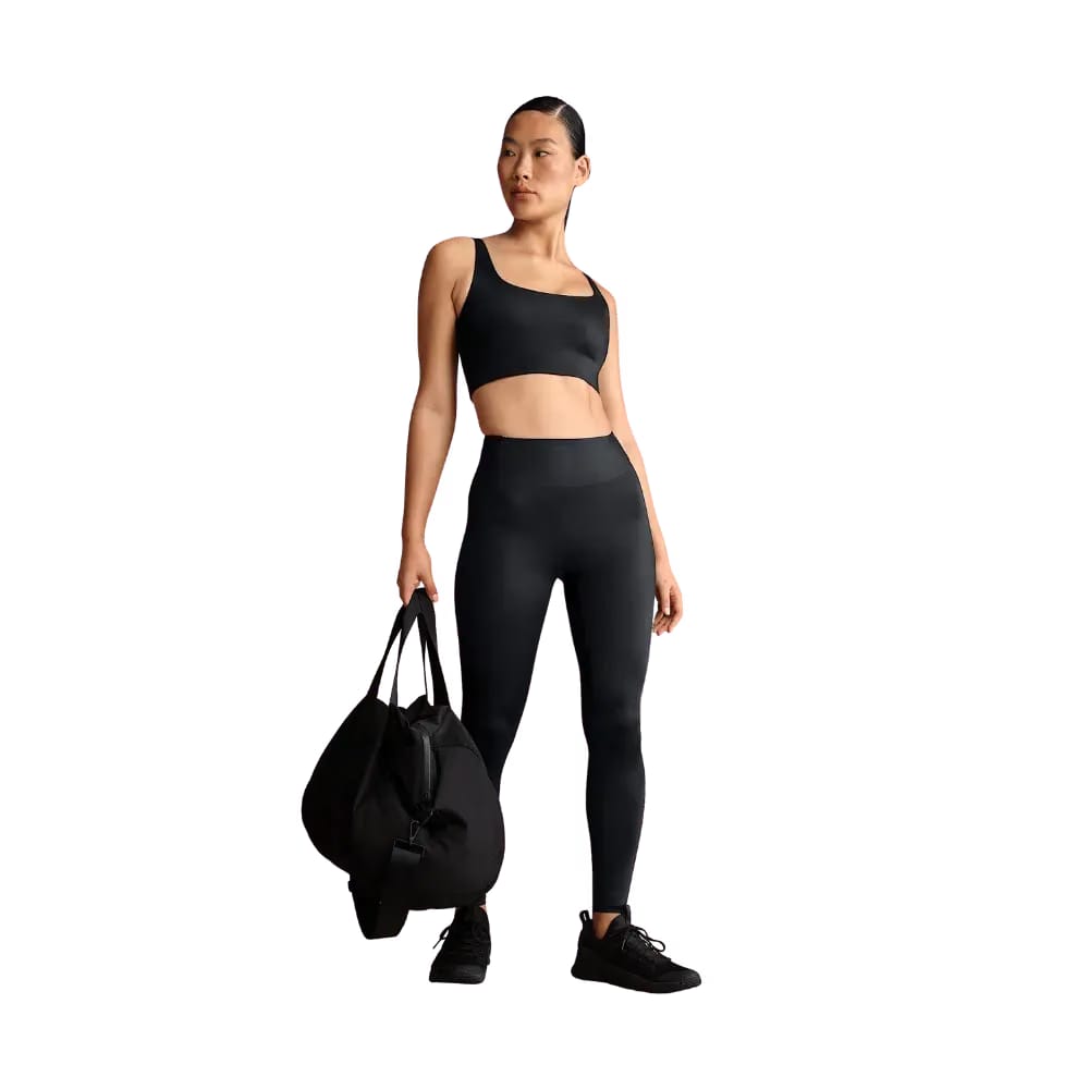 Nike x Skims Shine Women's Scoop-Neck Bra Top Obsedian