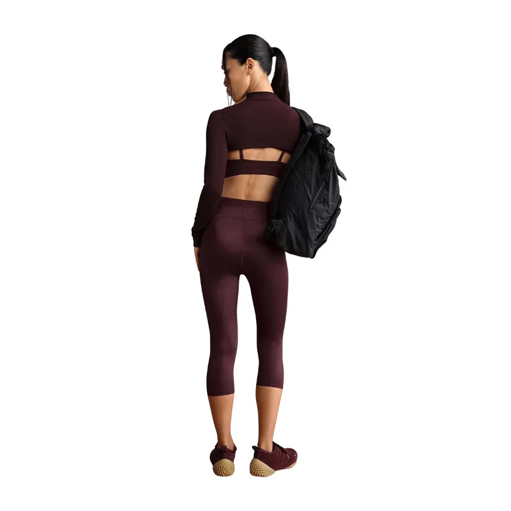 Nike x Skims Shine Women's High-Waisted 17" Leggings with Drawcord CURRANT