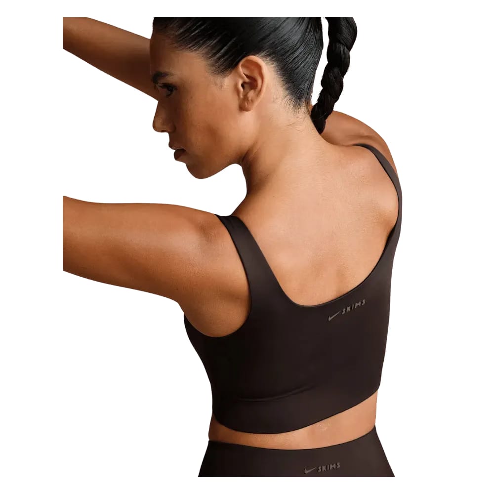Nike x Skims Shine Women's Scoop-Neck Bra Top Phoenix