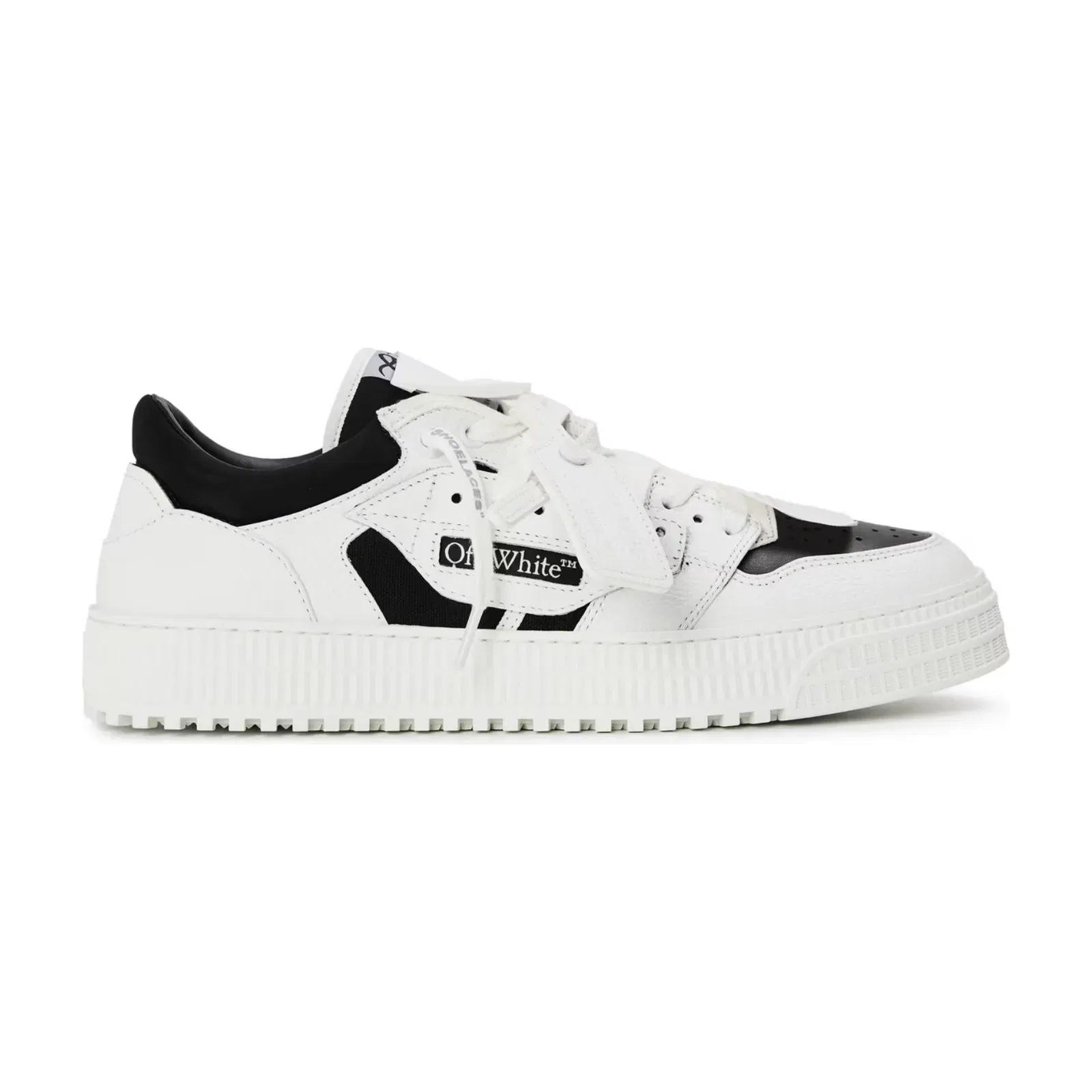 OFF WHITE Men's 3.0 Court Low Eye-catching Silhouette Trainers 'White/Black'