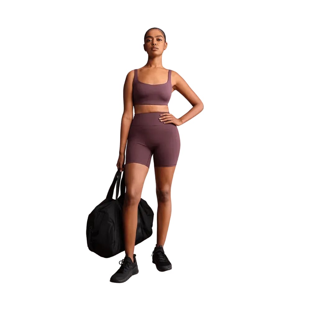Nike X Skims Women's Scoop-Neck Bra CURRANT