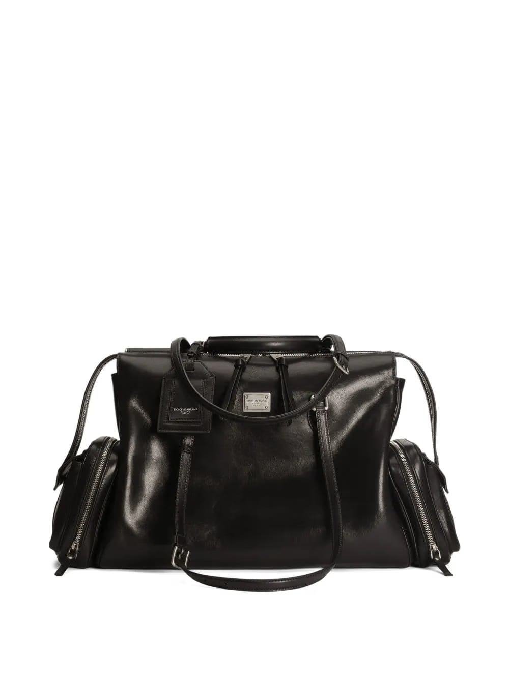Vittoria zip pocket tote bag