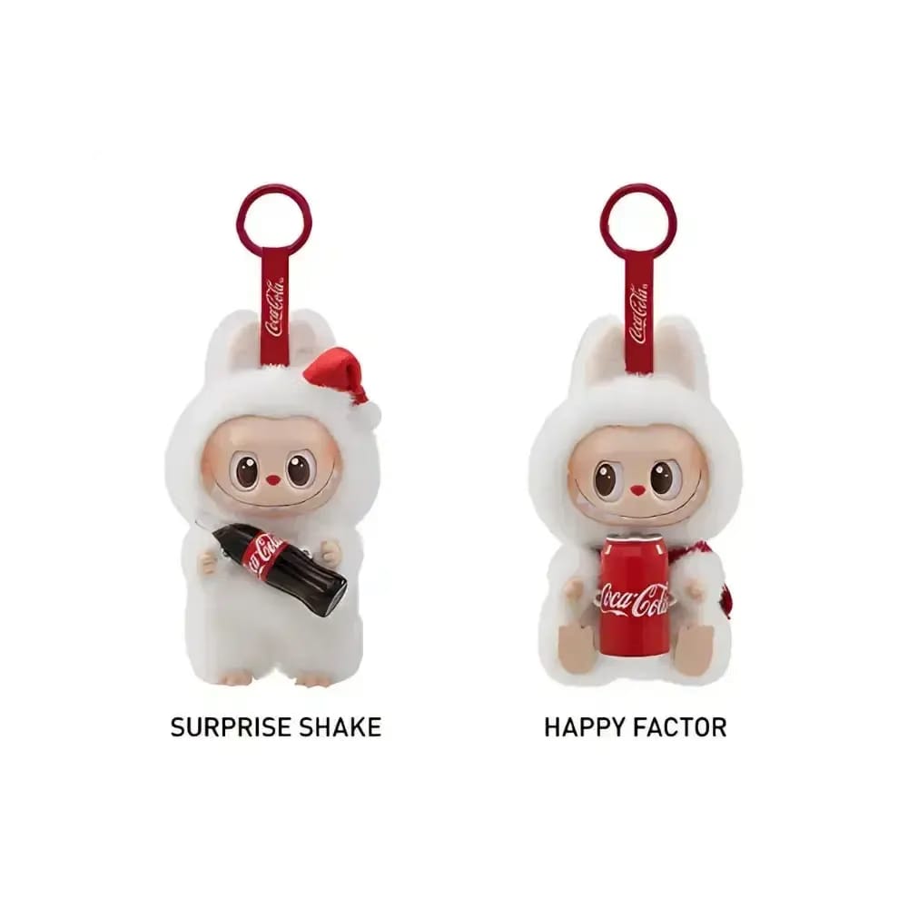 BUY 1 GET 1 FREE - Pop Mart Labubu The Monsters Have a Seat + Coca-Cola Vinyl Face Sealed Case Pack of 2