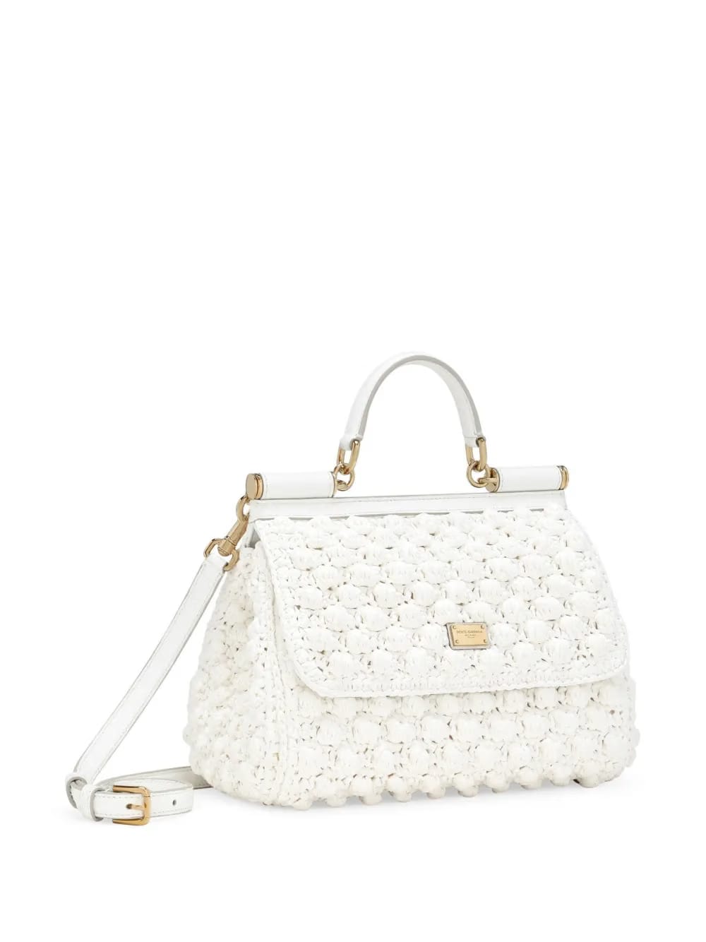 large Sicily interwoven tote bag