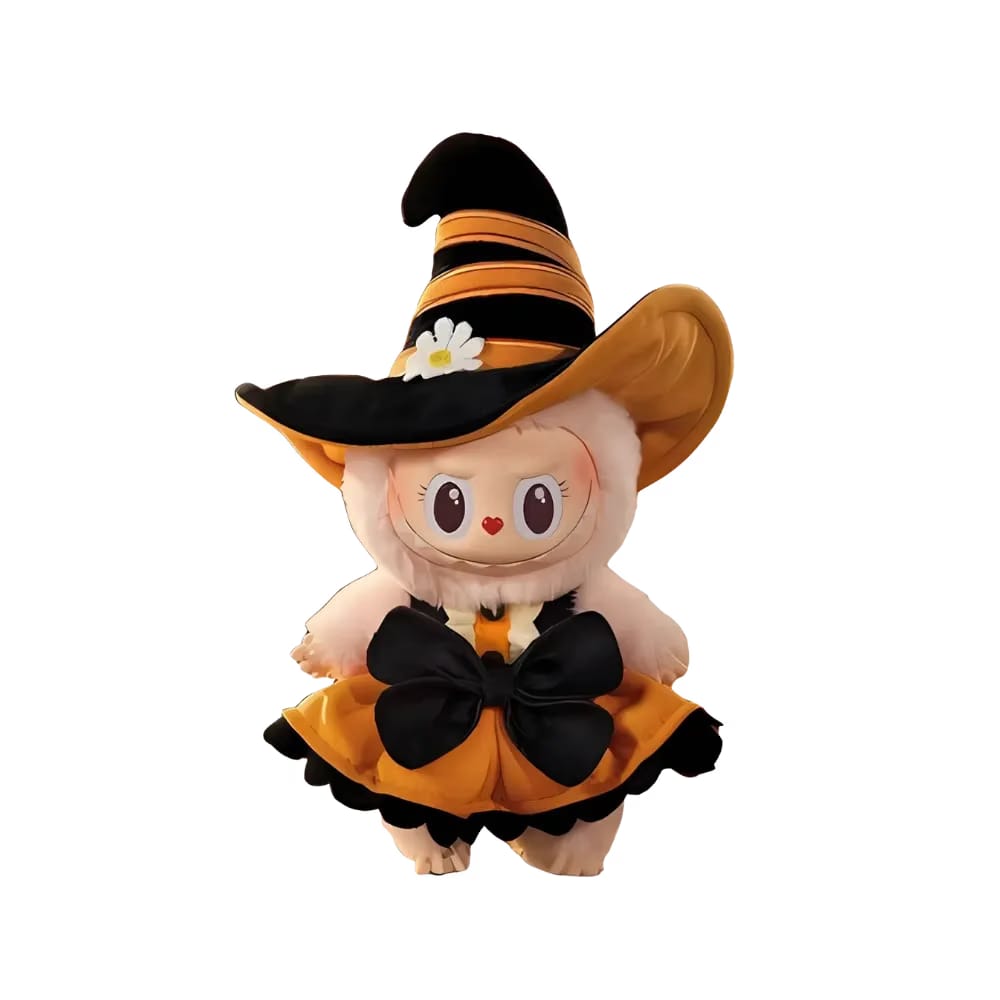 Pop Mart Labubu Magic of Pumpkin Mokoko (Pop Land Exclusive) Vinyl Plush Pendant