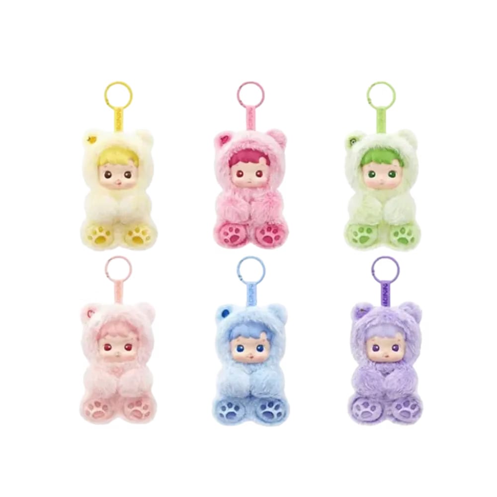 Pop Mart HACIPUPU Gummy Bear Series Vinyl Plush Pendant Single Blind Box