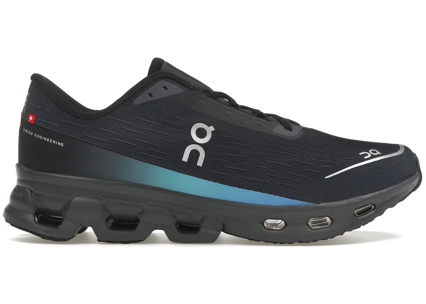 On Running Cloudspark Black Blueberry