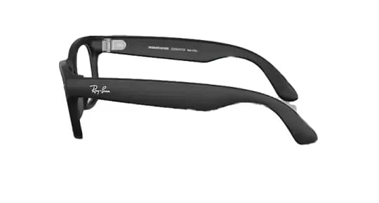 Ray Ban Meta Smart Glasses - Wayfarer 'Matte Black' Lenses- Clear/Graphite Green