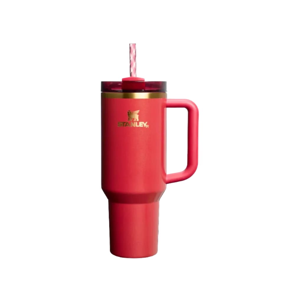 Stanley The Quencher H2.0 Flowstate Tumbler Scarlet Tinsel