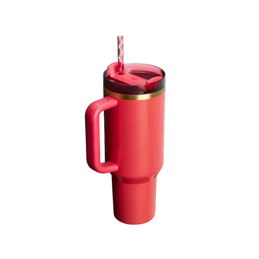 Stanley The Quencher H2.0 Flowstate Tumbler Scarlet Tinsel